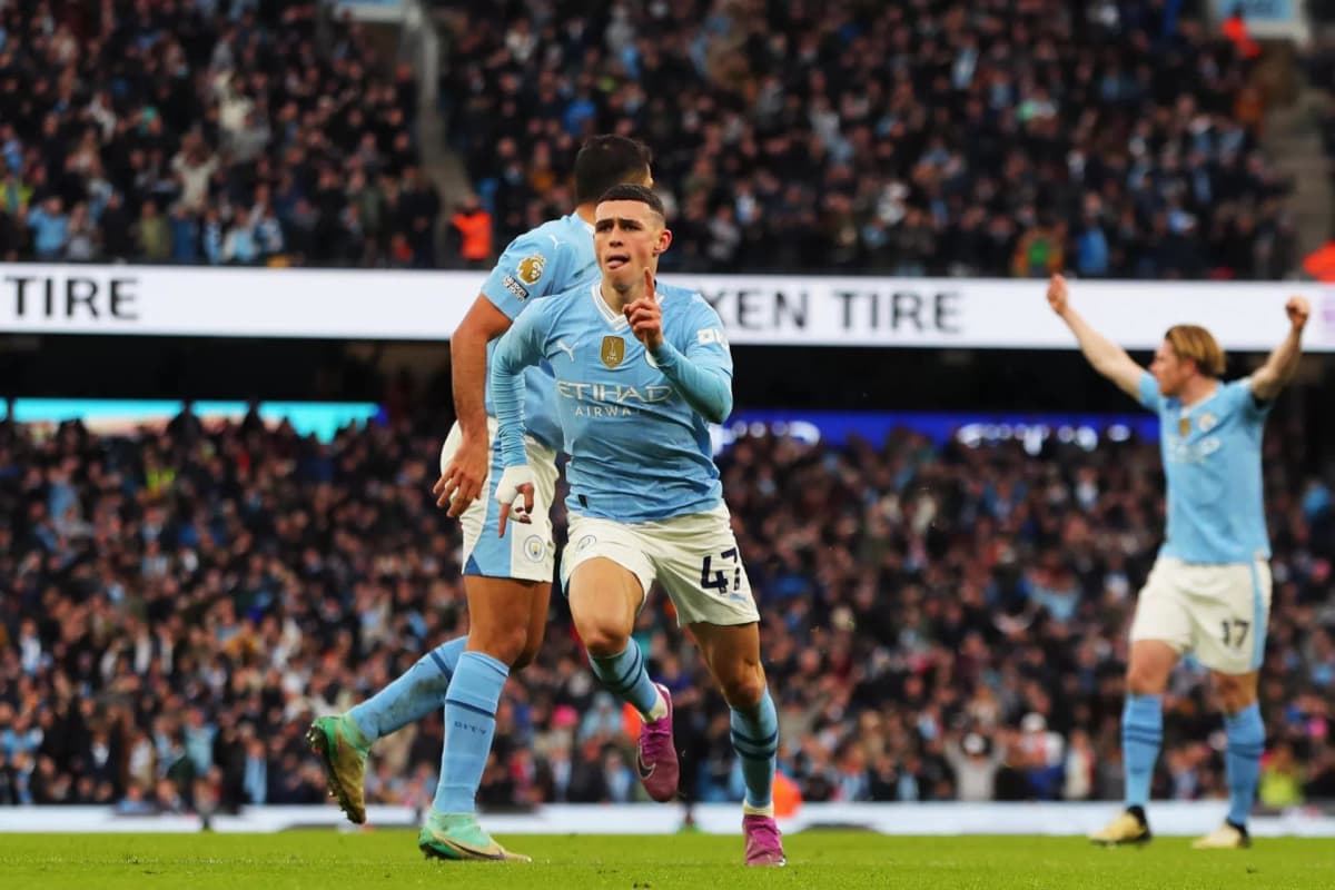 3-1. Foden reina en Mánchester