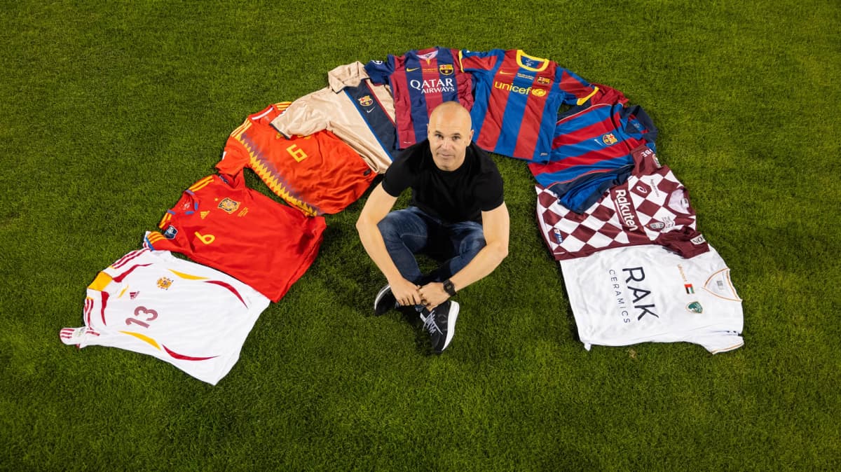 Español Iniesta juega su partido mil como profesional: «Me siento un privilegiado»