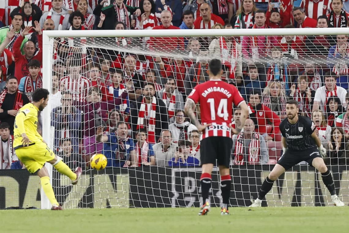 Un polémico penalti aleja al Athletic de la ‘Champions’
