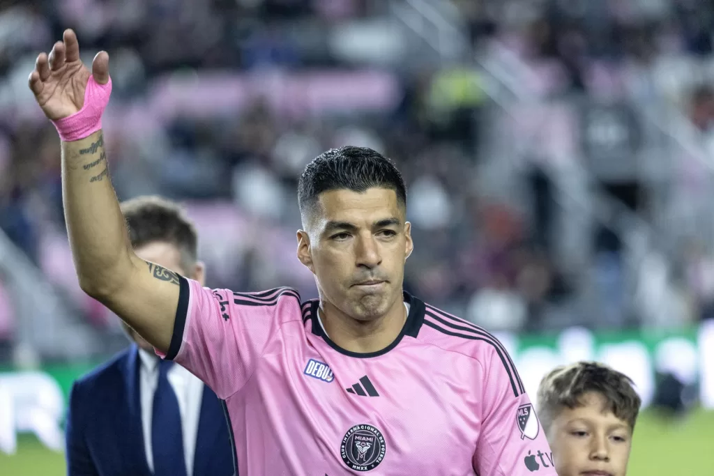 El uruguayo Luis Suárez, el mejor jugador del mes en la MLS en febrero/marzo