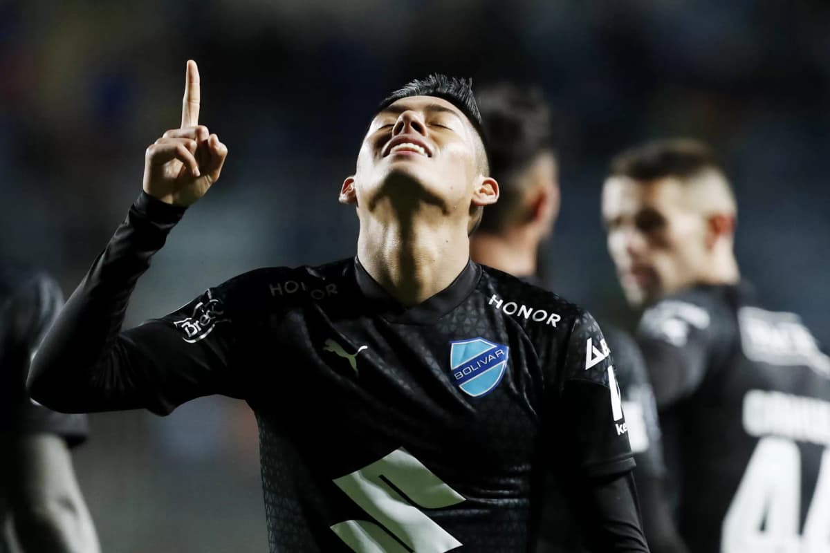 0-4. Bolívar hunde a Palestino y lidera el grupo que completan Flamengo y Millonarios