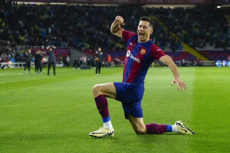 Lewandowski ya tiene el Pichichi a tiro