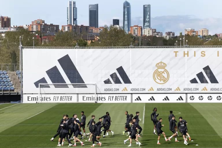 El Real Madrid cierra la preparación del City sin Courtois y Alaba