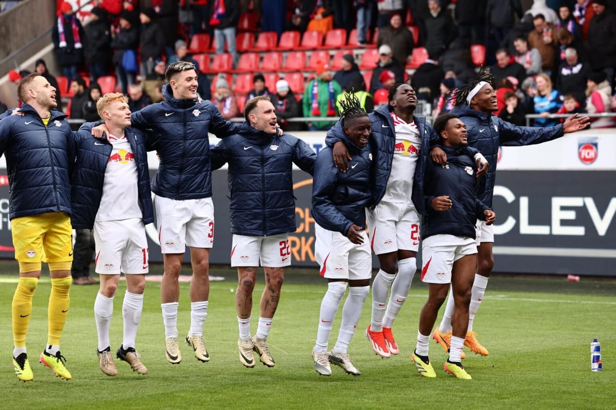 El Leipzig se aferra a la Liga de Campeones