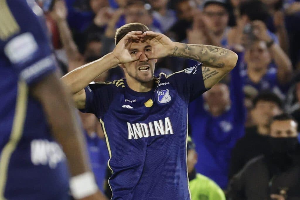 Millonarios venció a Santa Fe en el clásico bogotano