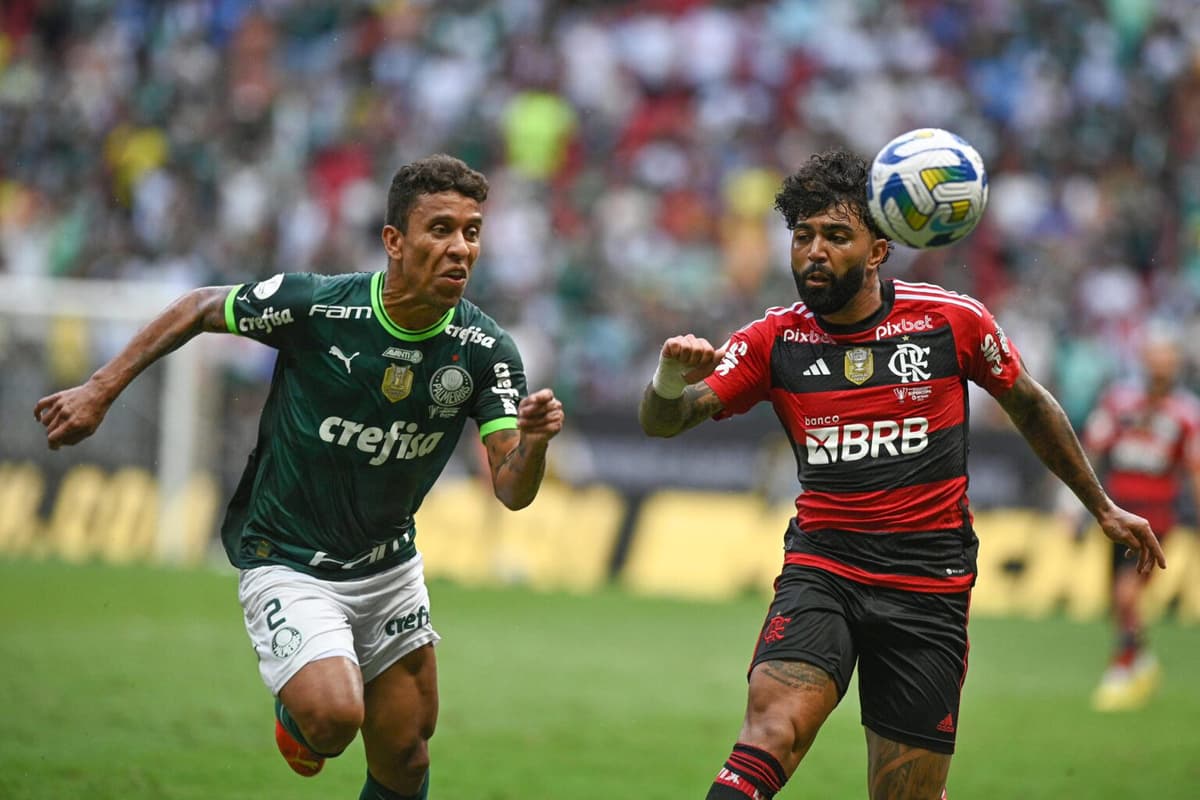El empate en casa ante el vigente campeón Palmeiras deja a Flamengo segundo en el fútbol en Brasil