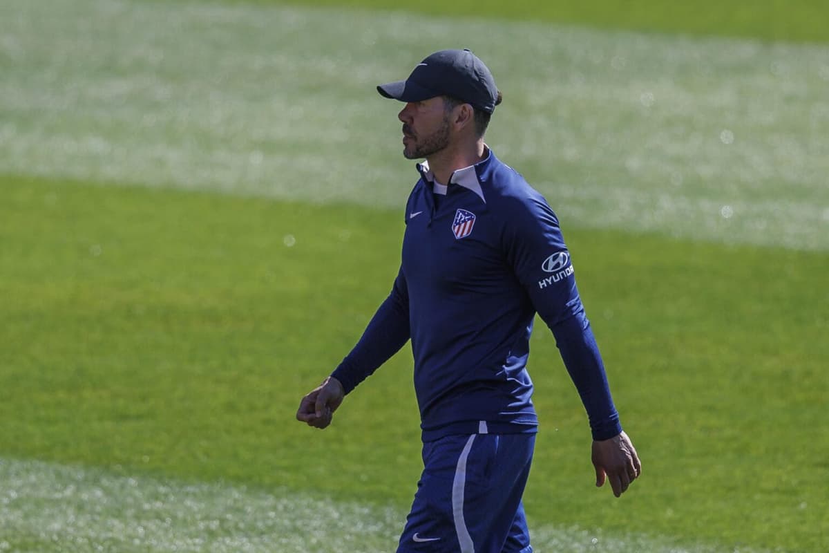 Simeone prueba once para Vitoria sin el argentino Molina ni el español Morata