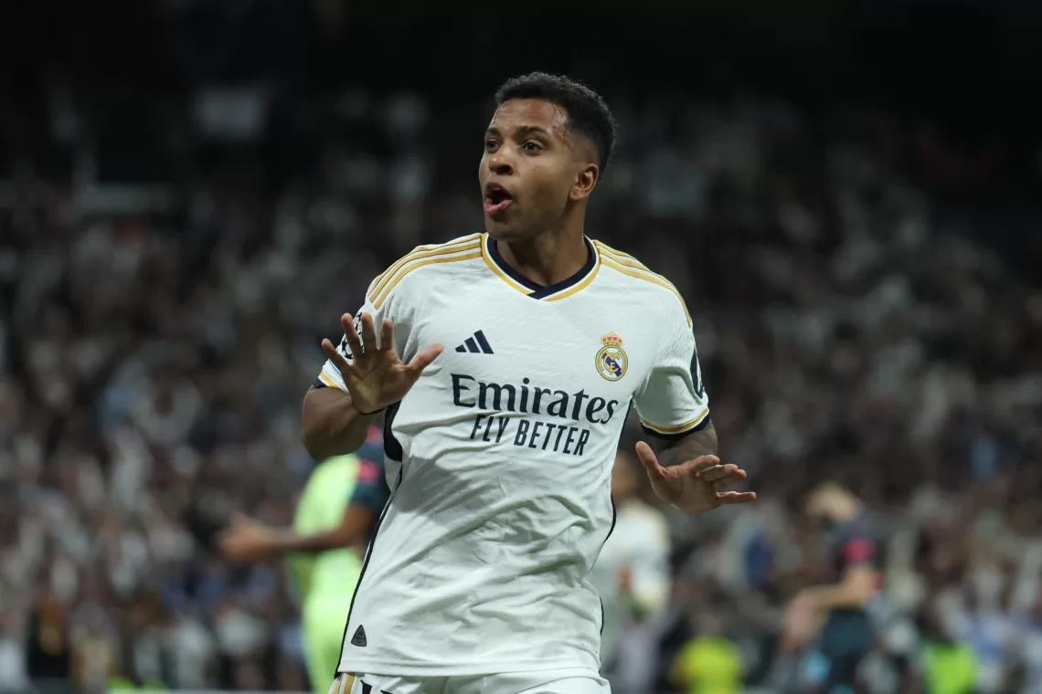 Brasileño Rodrygo Goes repite como primer goleador liguero del Real Madrid