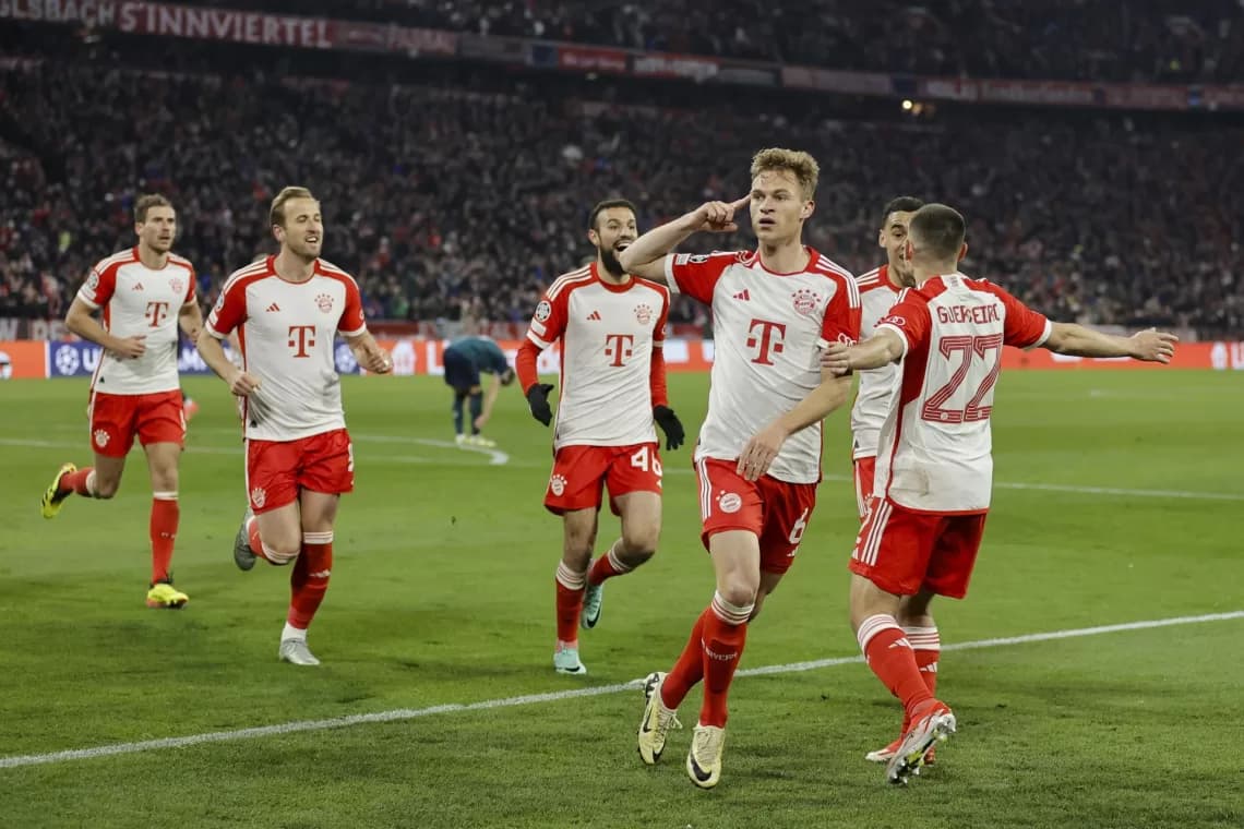 1-0. Kimmich pone al Bayern en semifinales