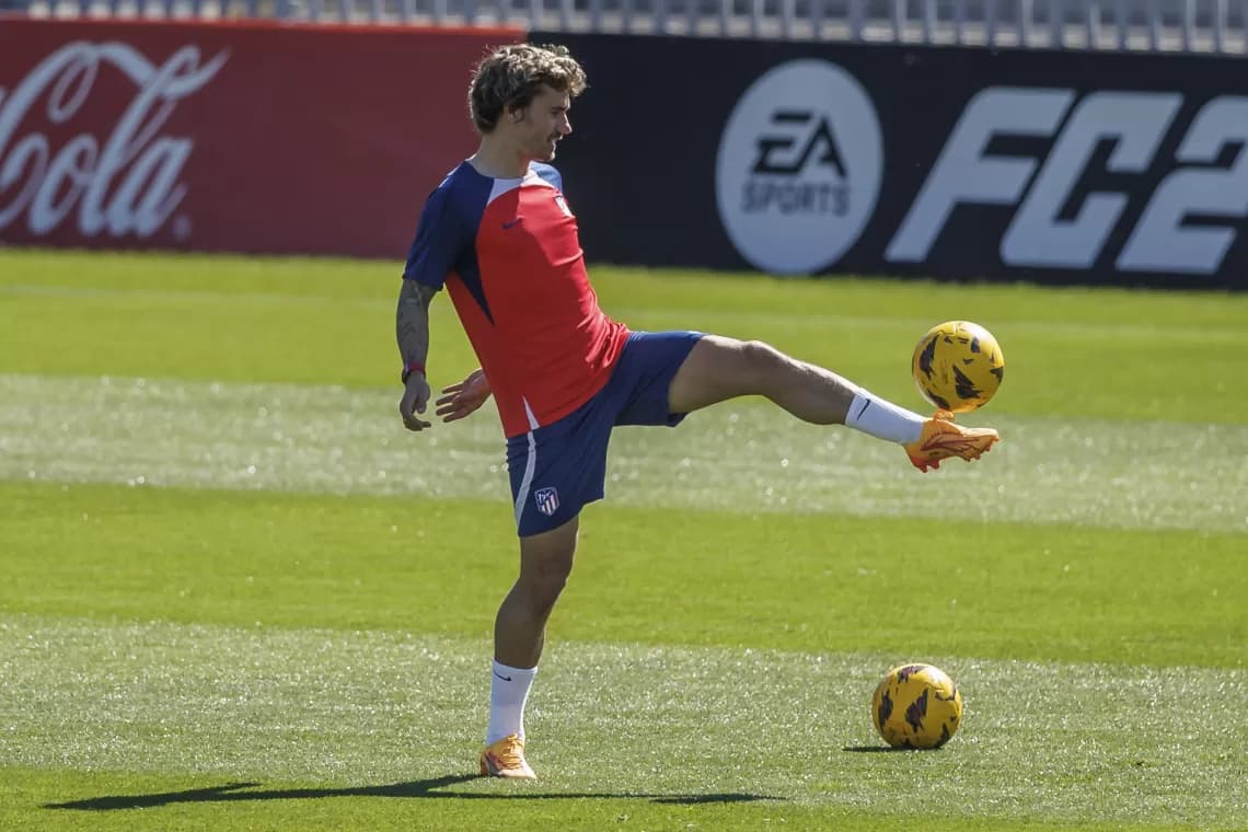 Argentino Simeone prueba con Griezmann, sin el español Morata y con rotaciones ante el Girona