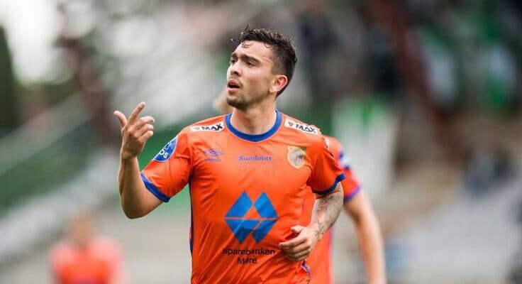 El chileno Niklas Castro: Único Sudamericano en el fútbol noruego