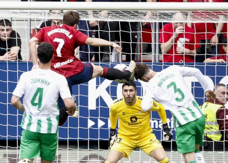 0-2. El Betis mira a Europa