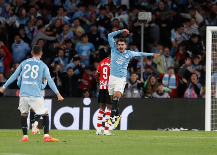 2-1. El canterano español Hugo Álvarez acerca al Celta a la permanencia