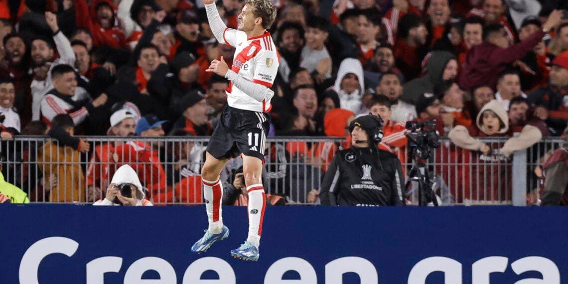 River golea a Belgrano y se consolida como líder del torneo argentino de fútbol