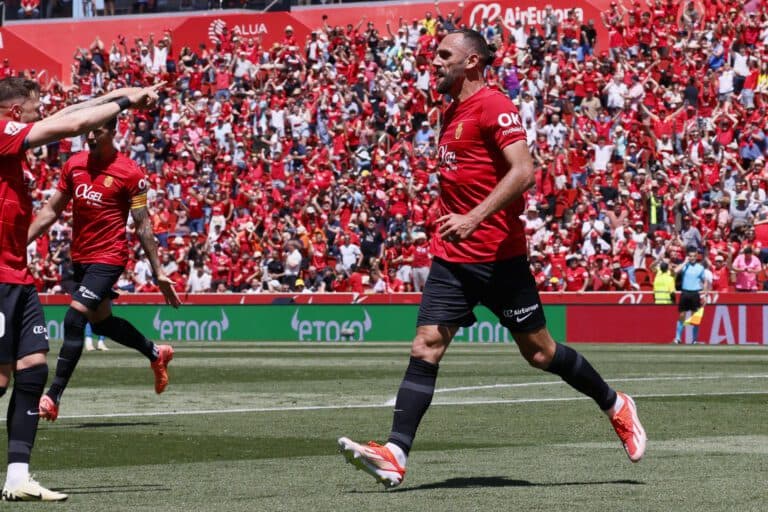 1-0. El uruguayo Gío González da media permanencia al Mallorca