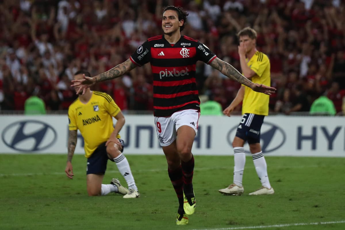 3-0. Con doblete del brasileño Pedro Flamengo golea a Millonarios y avanza a octavos de Libertadores
