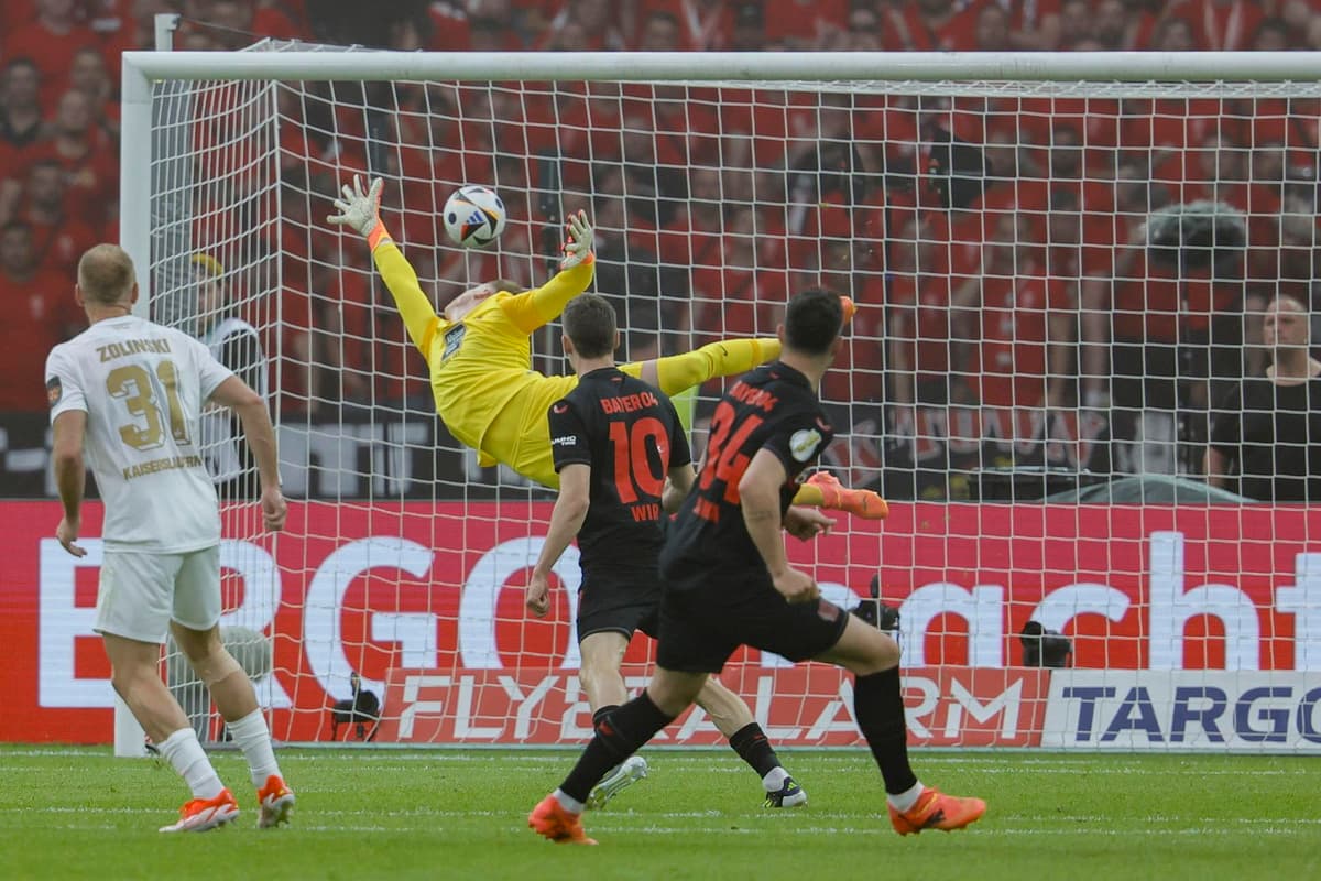 0-1. Xhaka le da el doble al Leverkusen del español Xabi Alonso