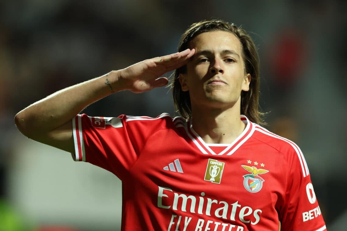 El español Álvaro Carreras firma por el Benfica hasta 2029