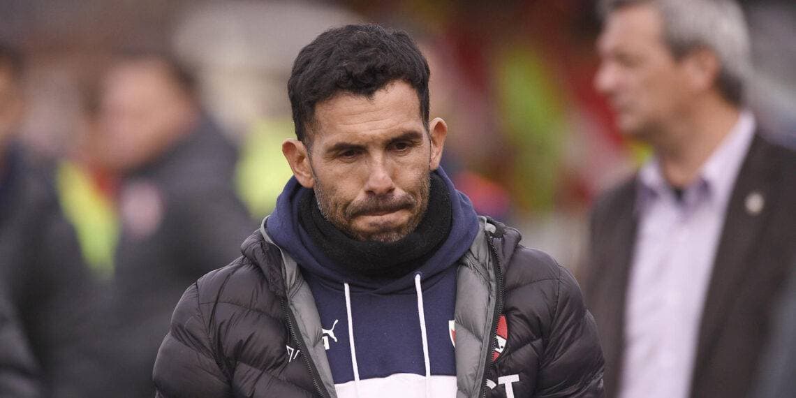Argentino Carlos Tévez se despide de la conducción técnica de Independiente con un opaco empate