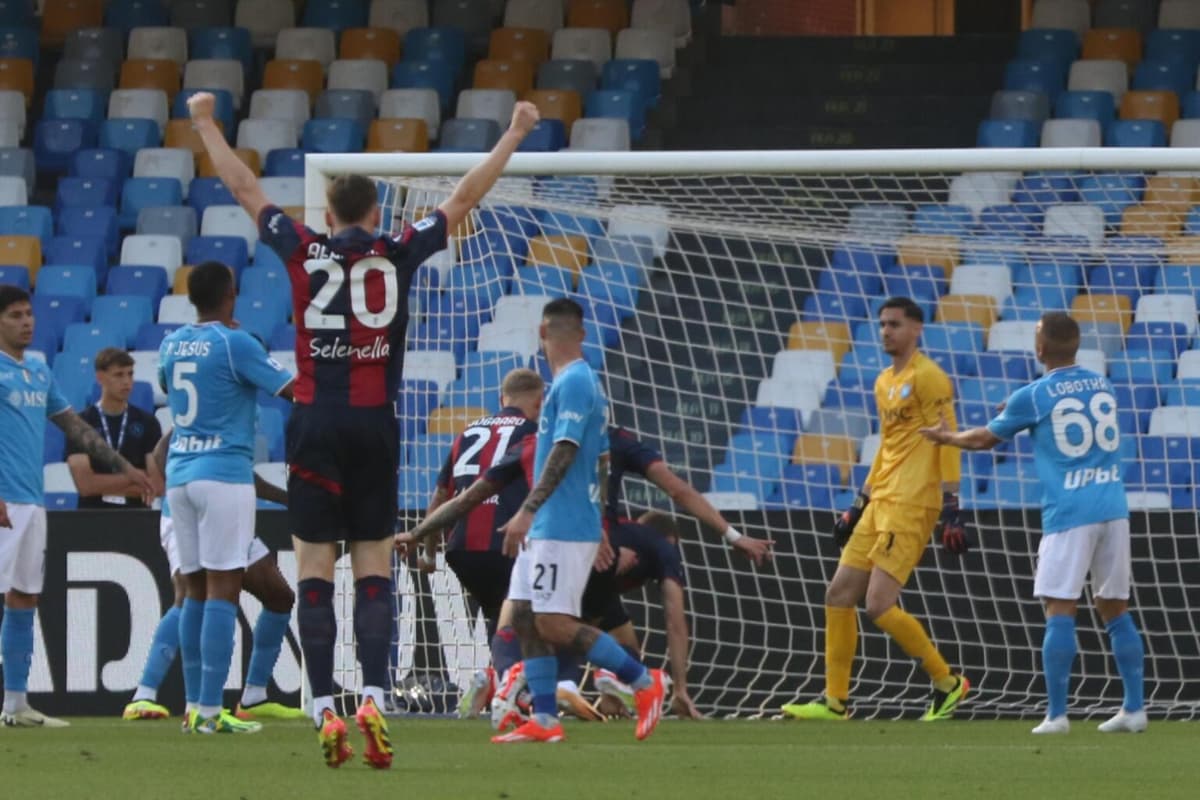0-2. El Bolonia maltrata al Nápoles