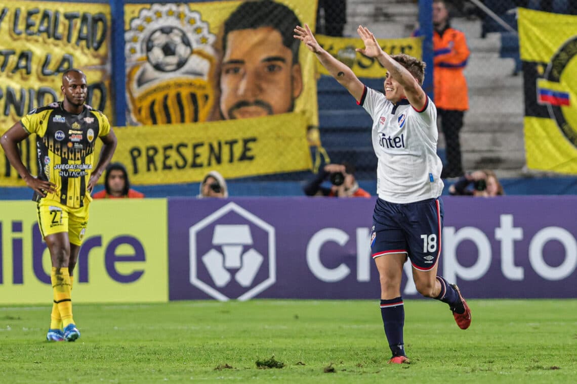 0-1. Nacional de Uruguay accede a octavos y Táchira se despide de la Libertadores