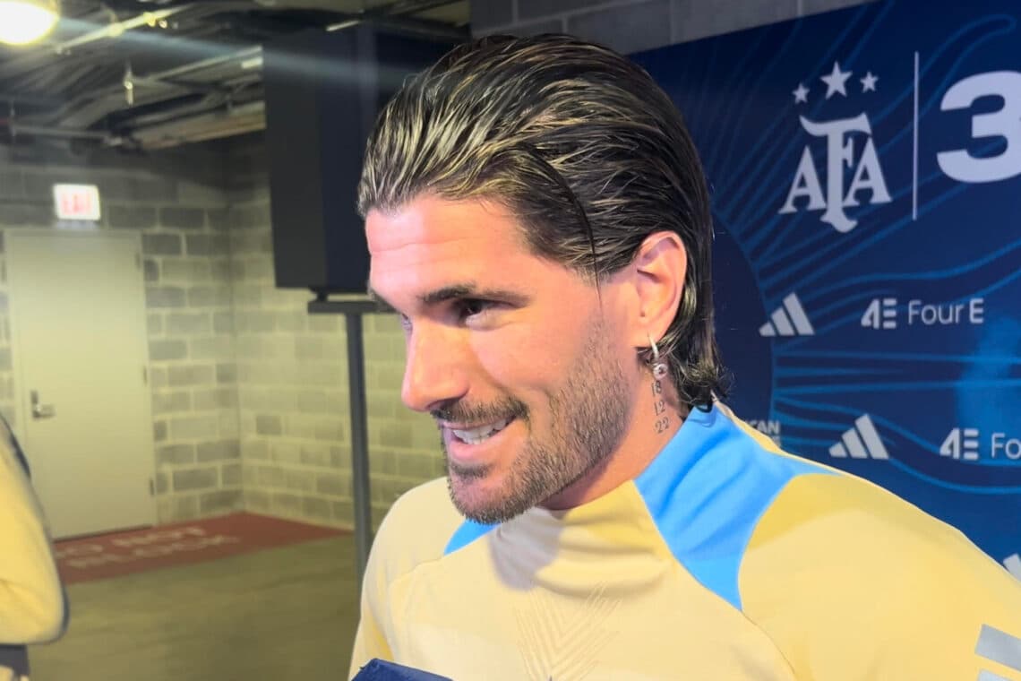Argentino Rodrigo De Paul: «Es un espectáculo estar con el grupo»