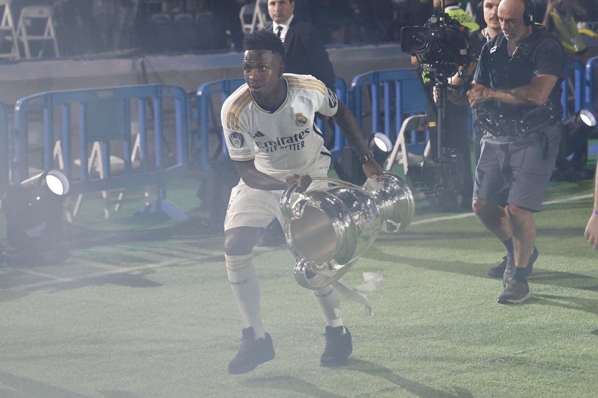 El brasileño Vinicius Junior, declarado jugador de la temporada; Bellingham mejor joven