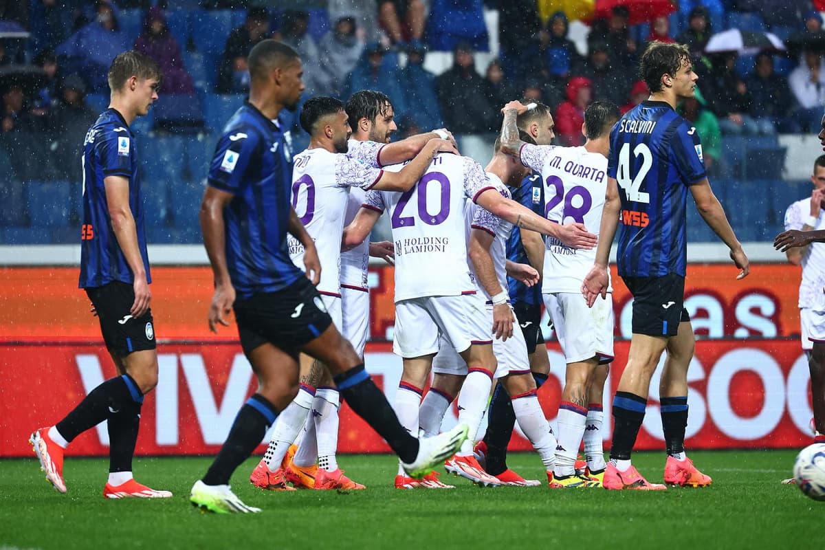 2-3. El Fiorentina se consuela ante el Atalanta en el adiós de Orsato