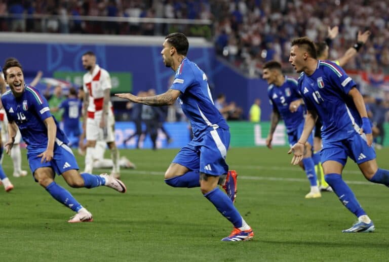 1-1. Zaccagni frena la resurrección de Modric