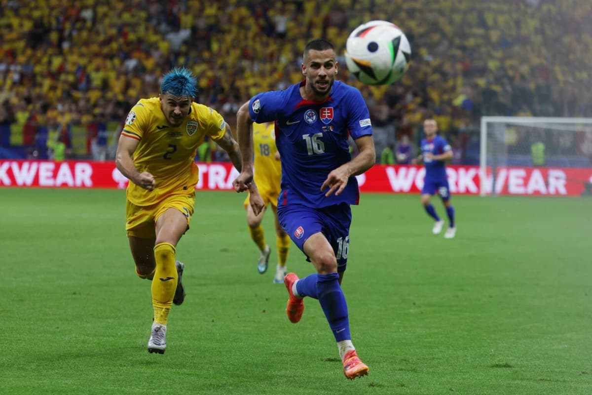 1-1. Eslovaquia y Rumania pasan a octavos con un empate