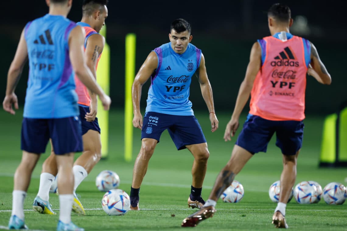 Argentina culmina su preparación para la semifinal, con Acuña al mismo ritmo que el resto