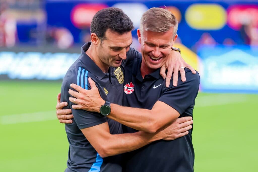 Argentino Scaloni: «Es para estar orgulloso y agradecido porque es dificilísimo llegar a otra final»