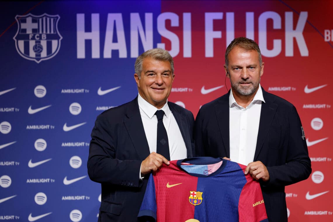 Flick: «Quiero llevar a los jugadores de La Masia a un nivel superior»