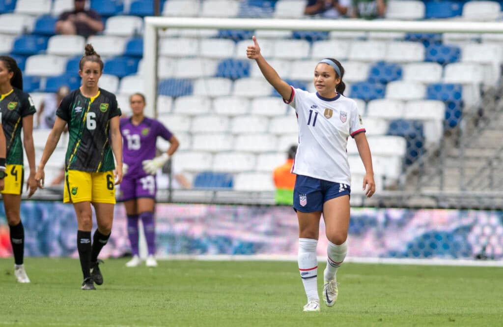 Sophia Smith da la victoria a Estados Unidos en amistoso contra México
