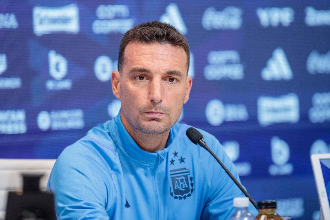 Argentino Scaloni esperará al último entrenamiento para decidir sobre Messi