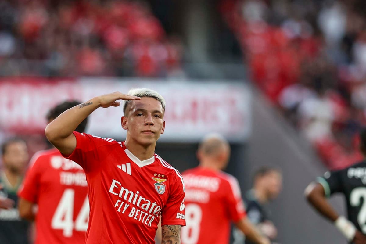 Argentino Prestianni está seguro que Benfica mejorará la próxima temporada