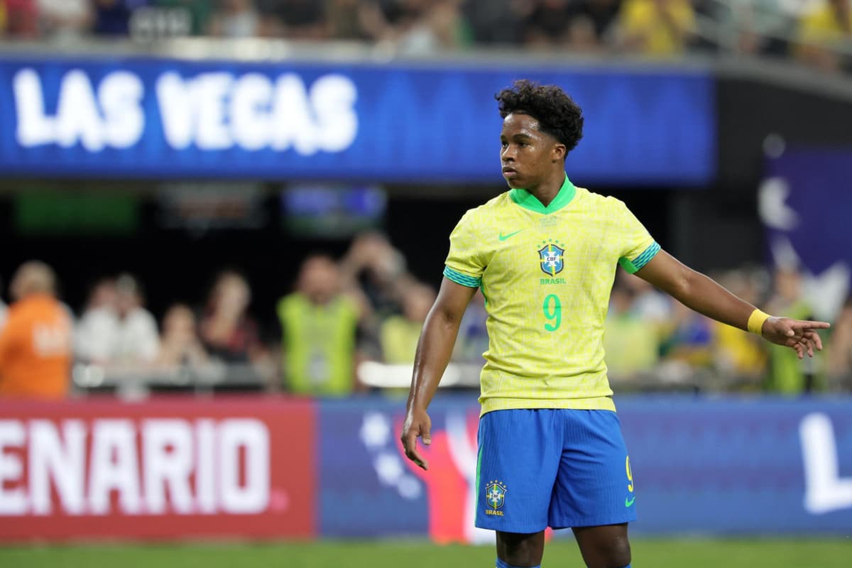 Brasileño Endrick lamenta la eliminación pero mira adelante: «Ahora mi cabeza está en el Madrid»