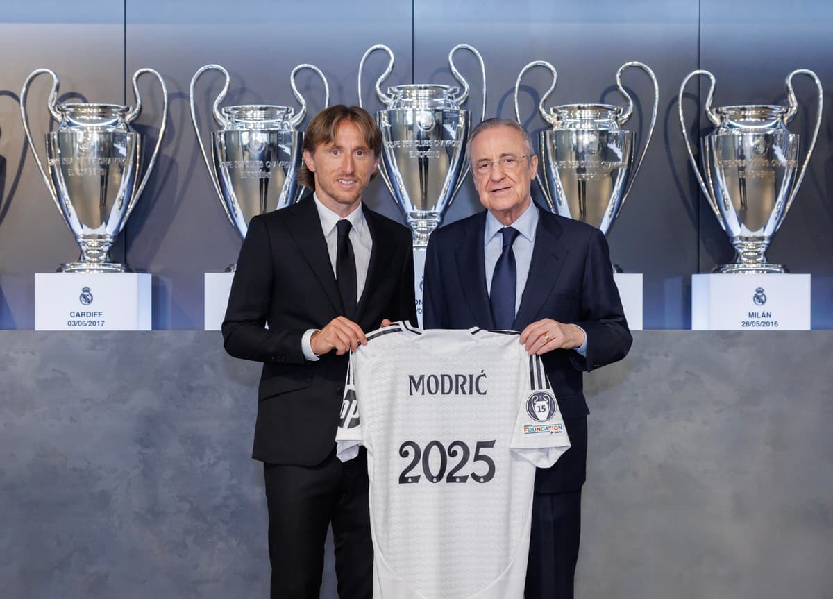 Modric: «Todavía me siento bien y capaz de seguir rindiendo a un alto nivel»