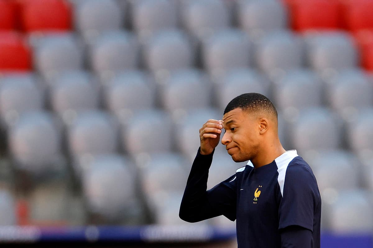 Mbappé, el más rápido de la Eurocopa 2024: un esprint de 36,5 kilómetros por hora