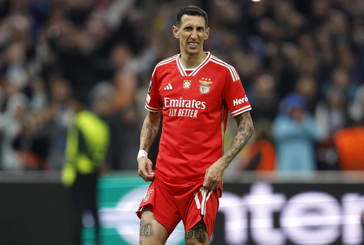 El Benfica, con el argentino Di María dudoso, apunta a la reacción