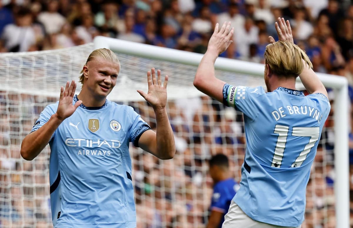 0-2. Haaland festeja su centenario, con gol frente al Chelsea de los sudamericanos Fernández y Caicedo
