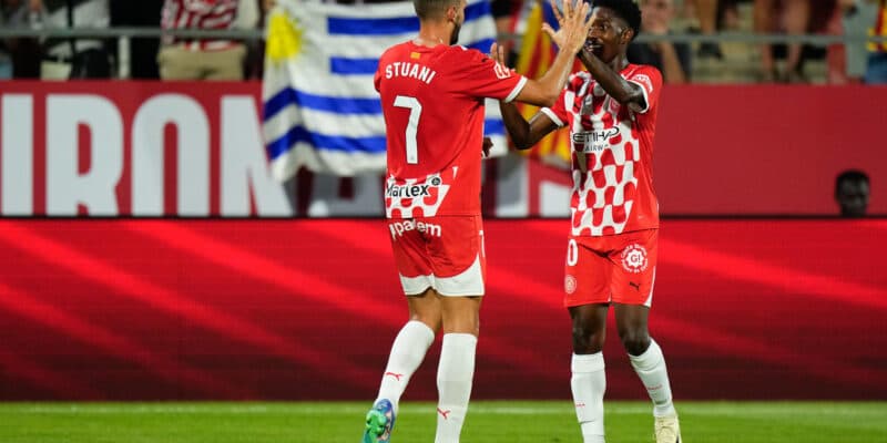 El uruguayo Stuani se consagra como leyenda del Girona al llegar a los 250 partidos