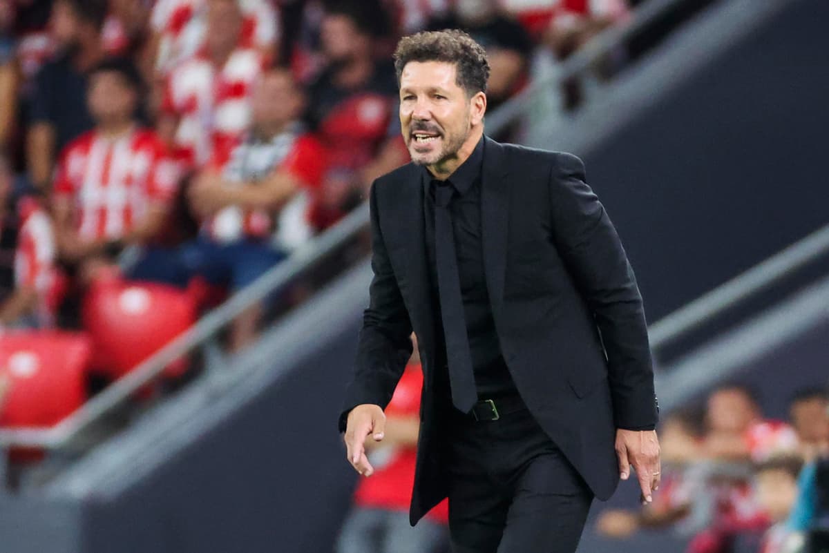 Argentino Diego Simeone: «Correa hizo una vez más de las suyas; me pone muy contento»