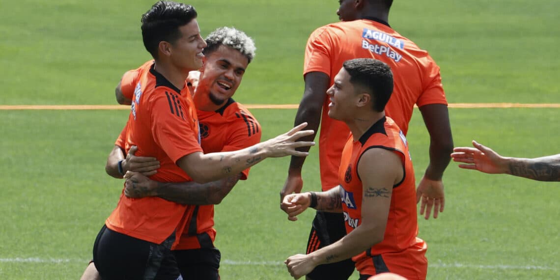 Colombia cumple primer entrenamiento con todo su equipo antes de subir a El Alto