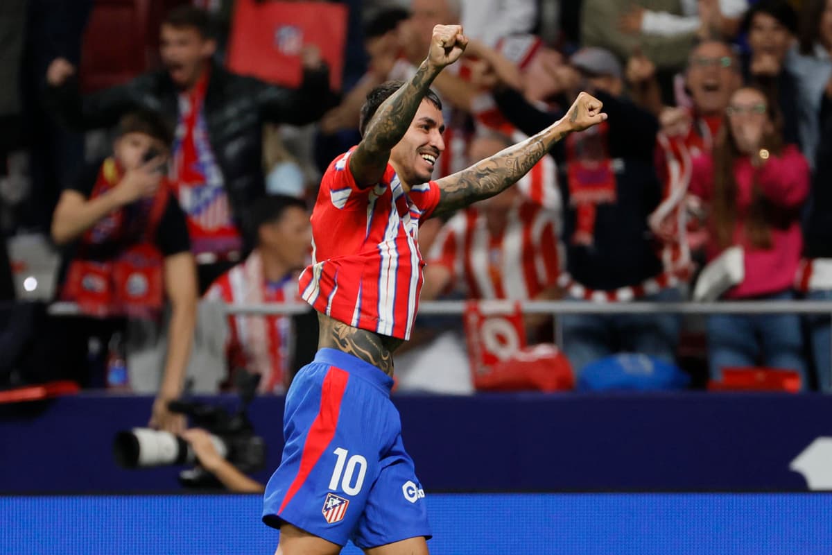 Goles latinos en el clásico Atlético-Real
