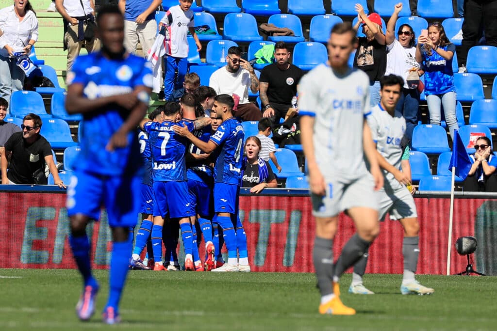 2-0. Con gol del uruguayo Arambirri Getafe firma su primera victoria