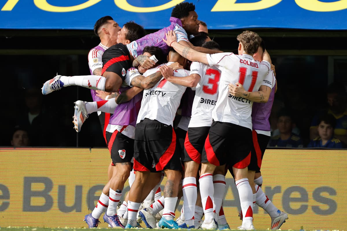 0-1. River Plate se queda con el superclásico y le da un golpe de knock-out a Boca