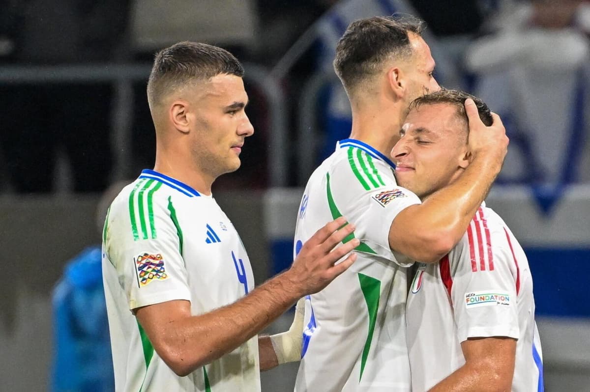 1-2. Italia continúa con su mejora ante Israel