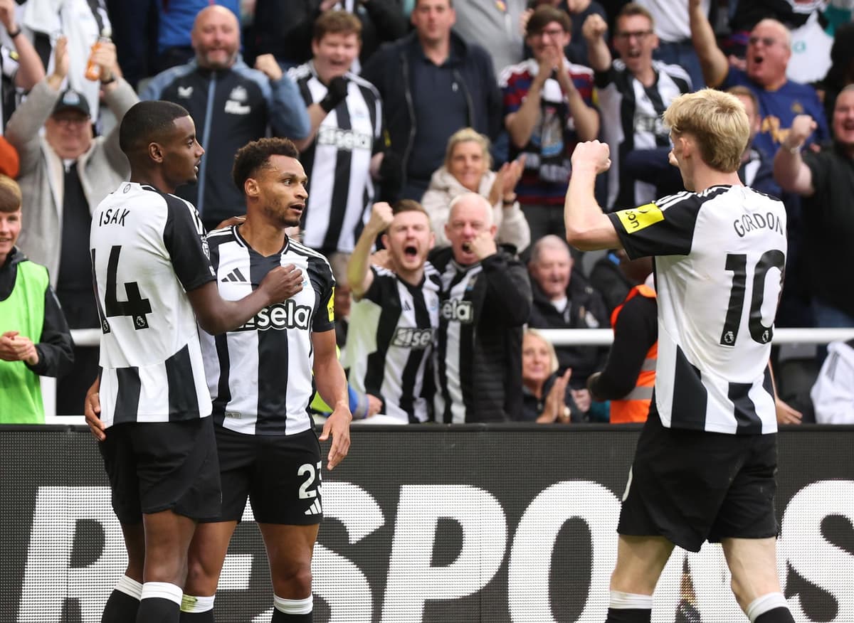 2-1. El Newcastle del paraguayo Almirón aplaca y frustra al Tottenham