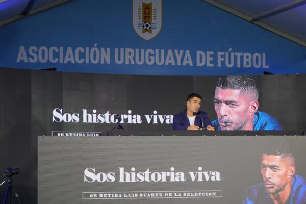 El uruguayo Luis Suárez dice adiós a la selección de Uruguay